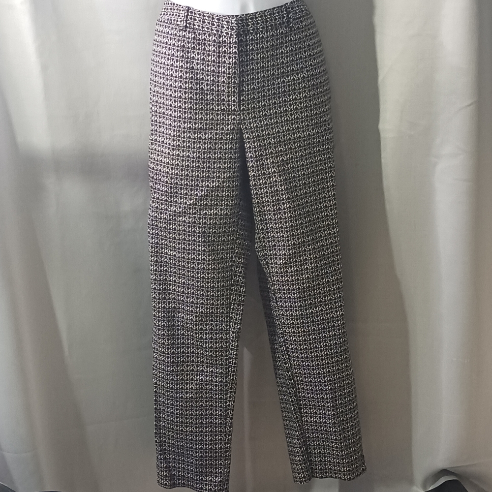 Nice High-rise Ankle Pants With Pockets & Stretch For Work Or Casual Size 12